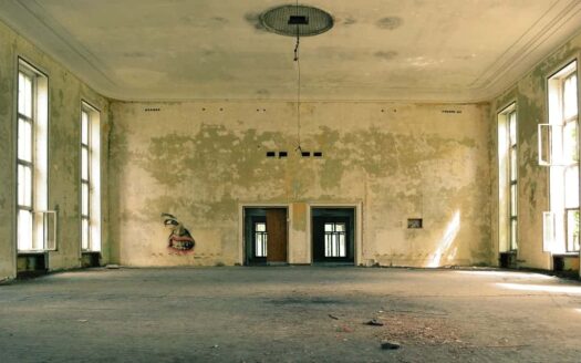 a photo of a run down house that may be the aftermath of a contract for deed horror story