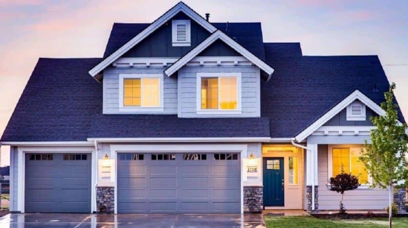 a photo of a home that is being sold for sale by owner